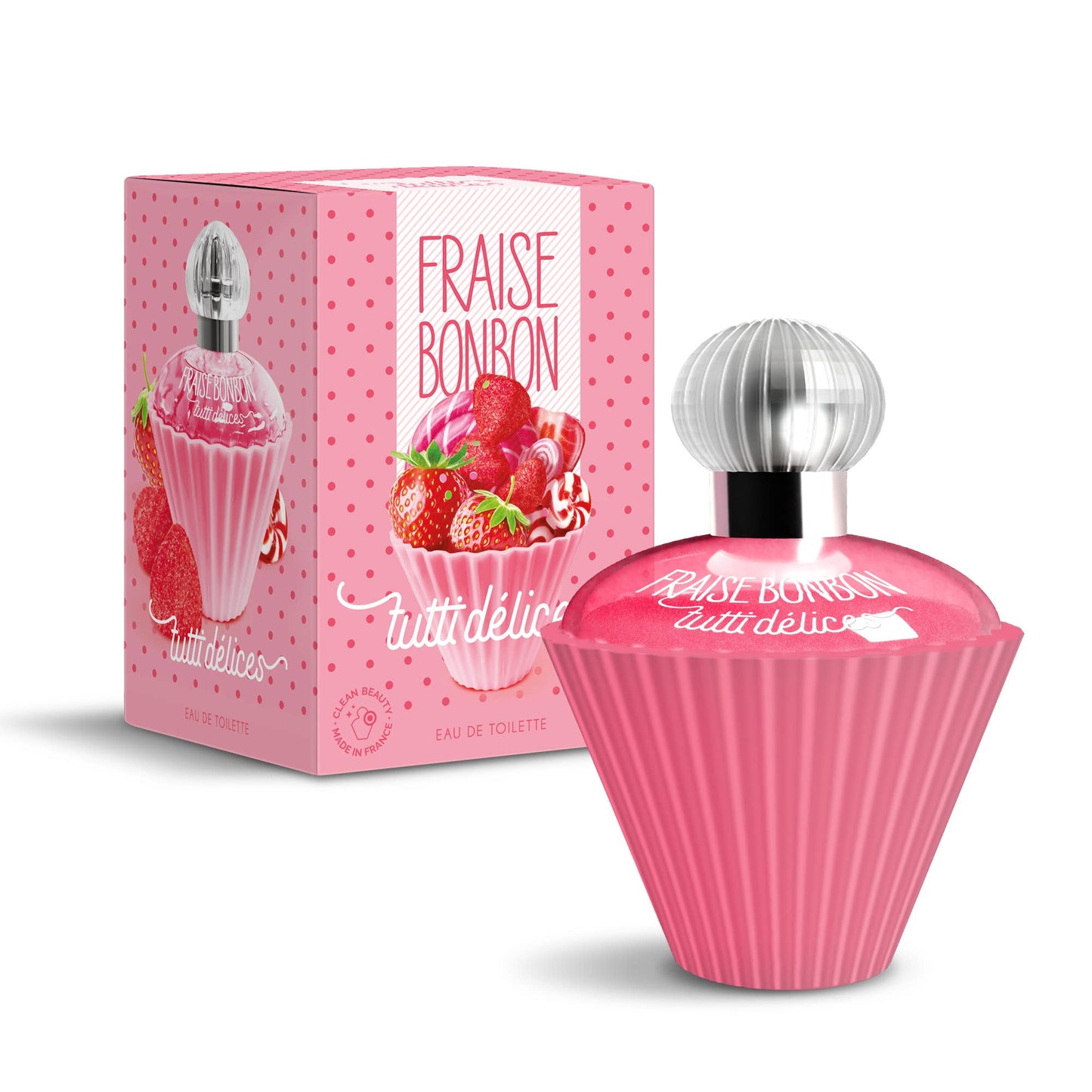 Strawberry Sweet Cupcake Perfume 1.7 oz