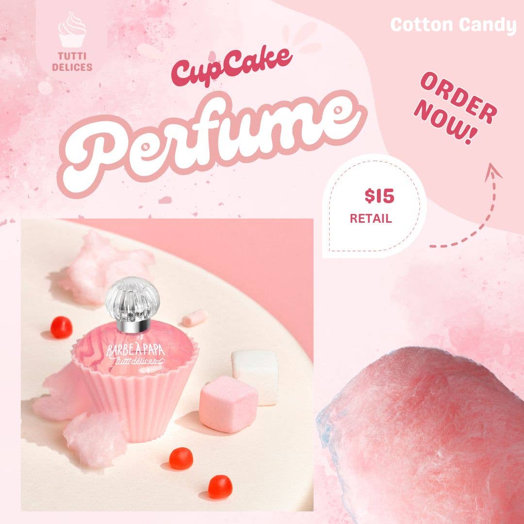 Cotton Candy Cupcake Perfume 1.7 oz