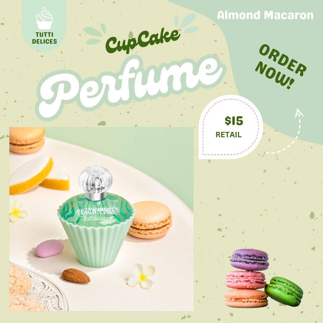 Almond Macaron Cupcake Perfume 1.7 oz