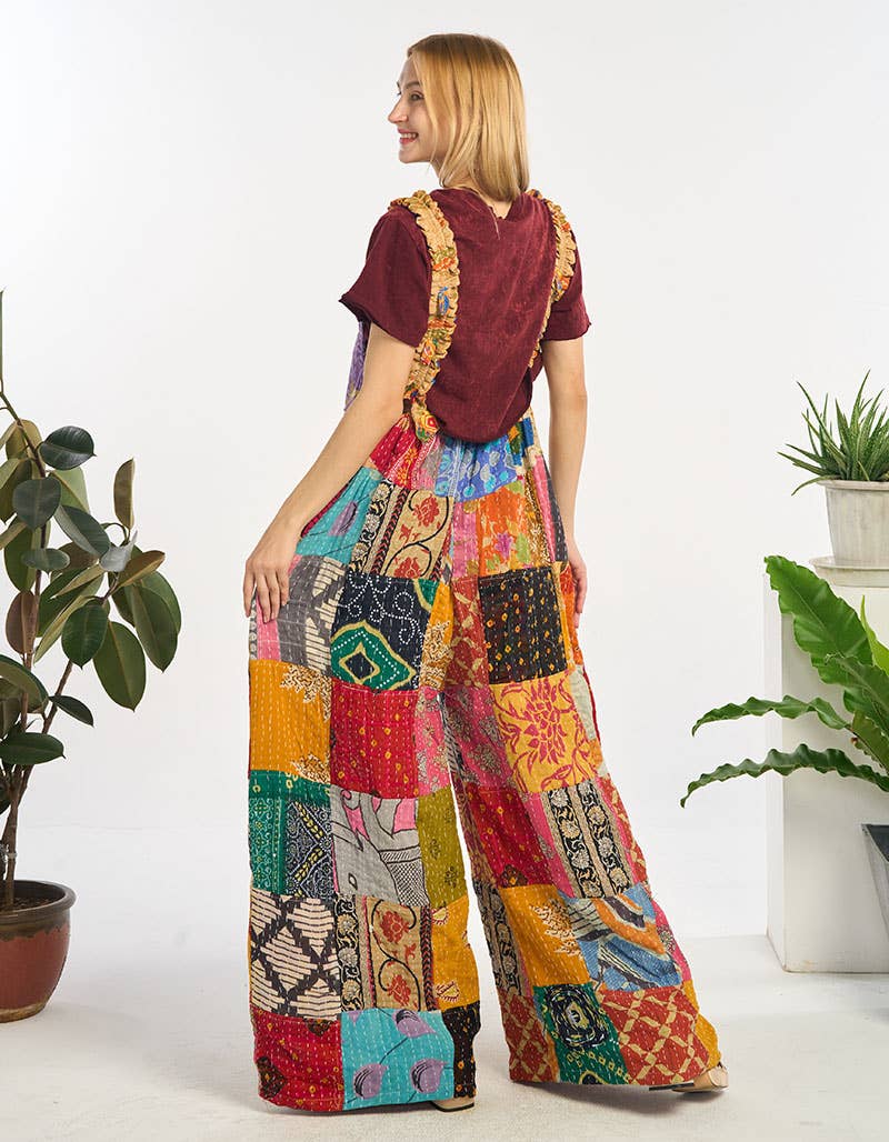 WOMENS CLOTHING-COTTON JUMPSUIT (KT-1576)