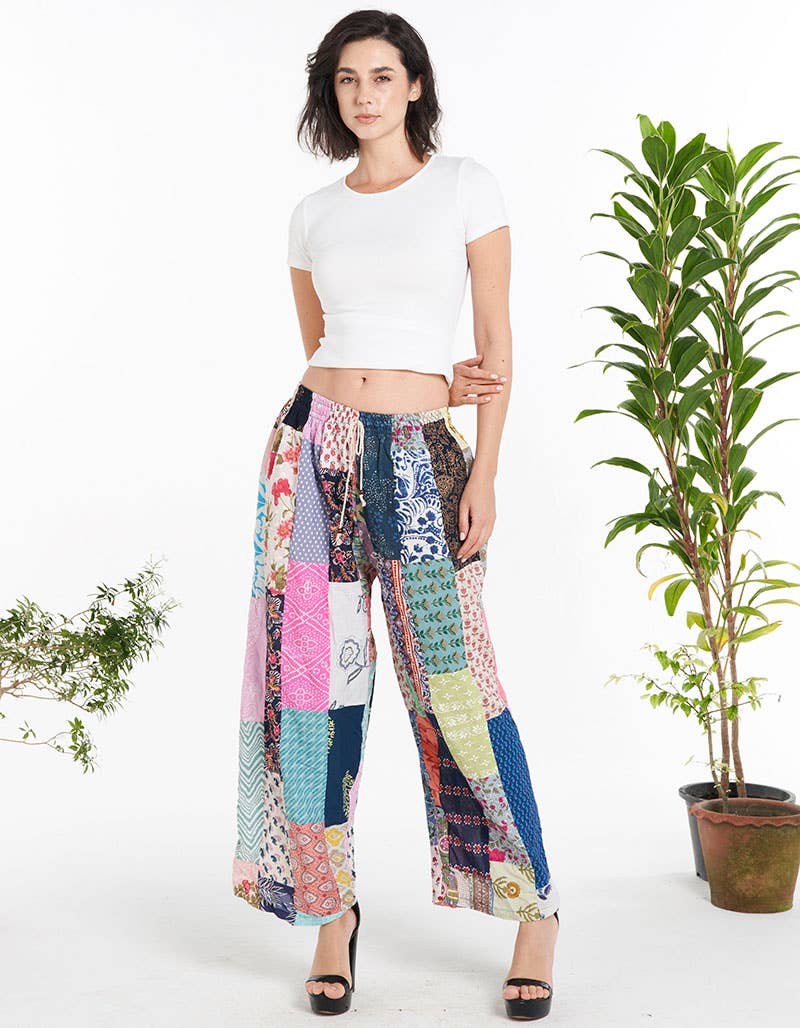 WOMENS CLOTHING-COTTON PANT (KT-1494)