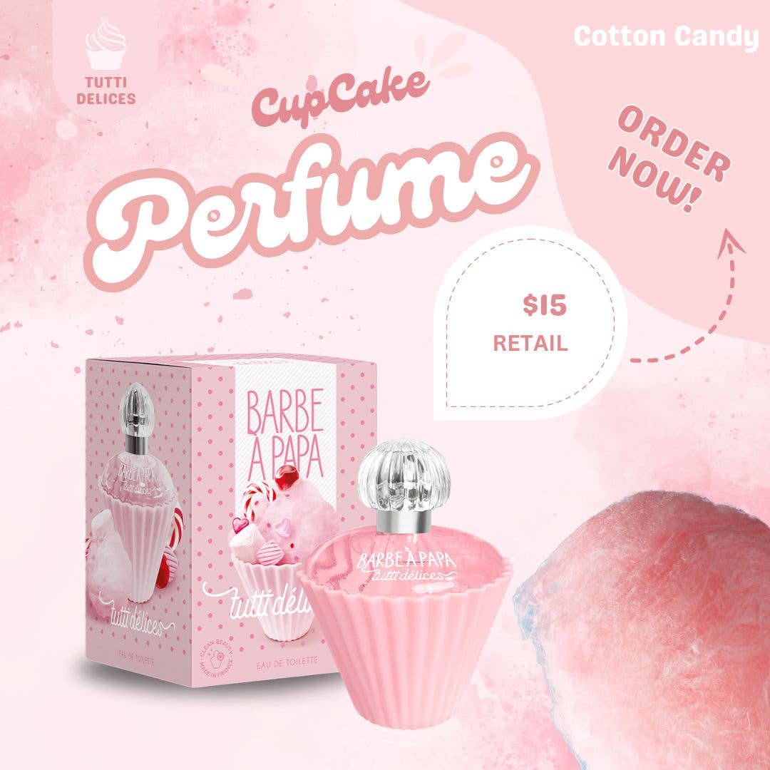 Cotton Candy Cupcake Perfume 1.7 oz