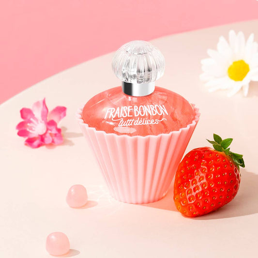 Strawberry Sweet Cupcake Perfume 1.7 oz